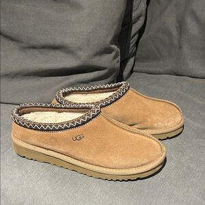 UGG Chestnut Suede Slip-On Shoes